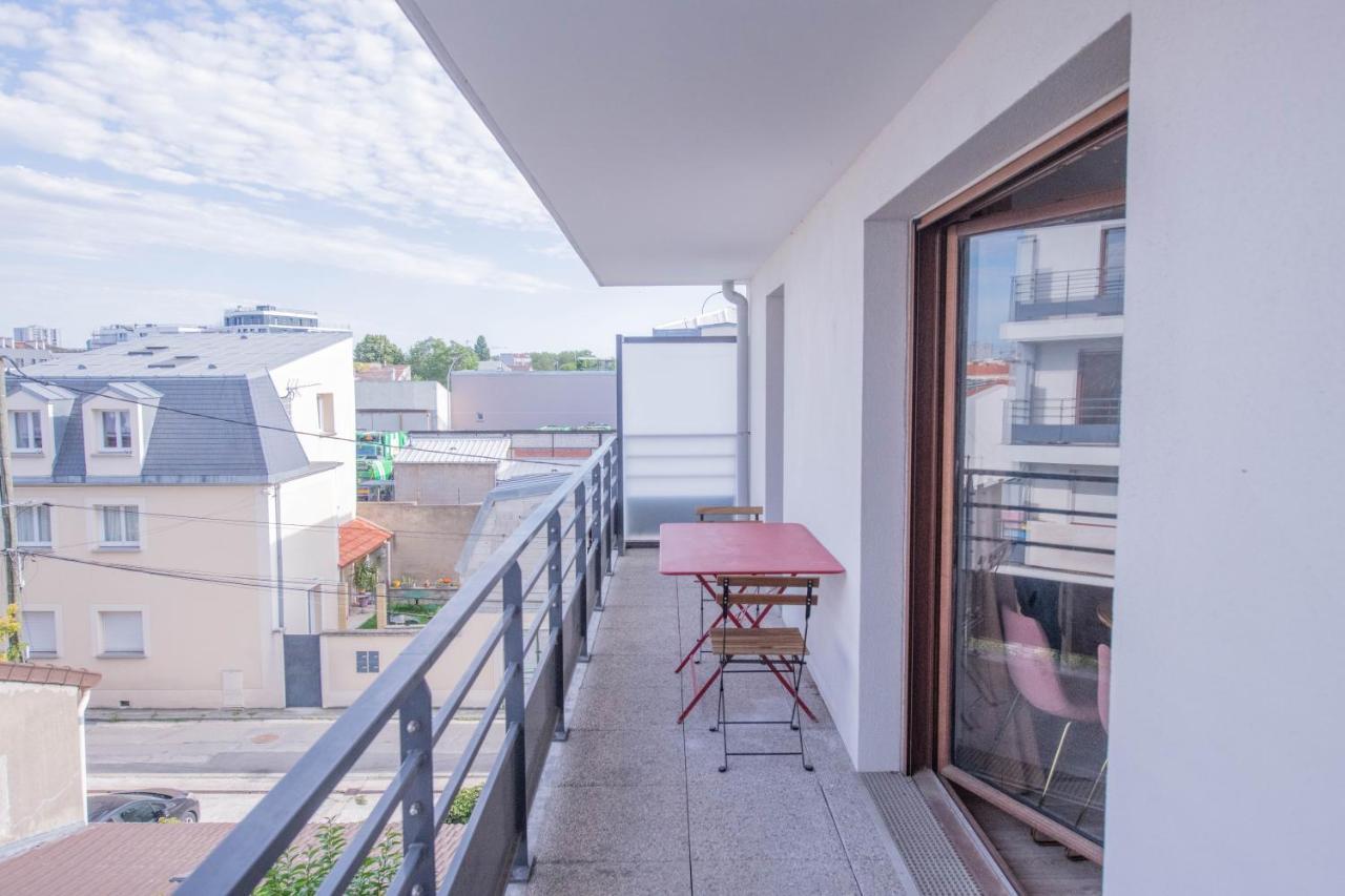 Appartamento Machouart Le Duplex -Parking Gratuit Equipee Commodites- Aubervilliers Esterno foto